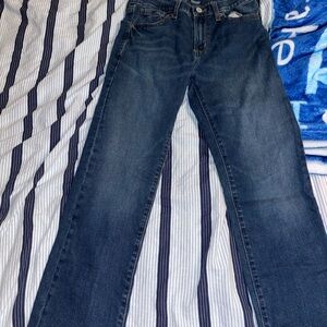 Youth straight fit old navy jeans